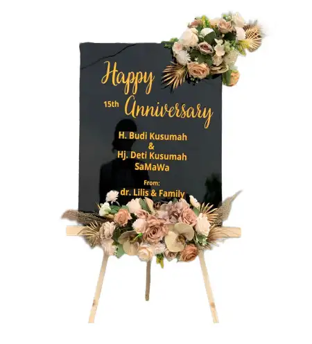 Papan Bunga Akrilik Jipo
